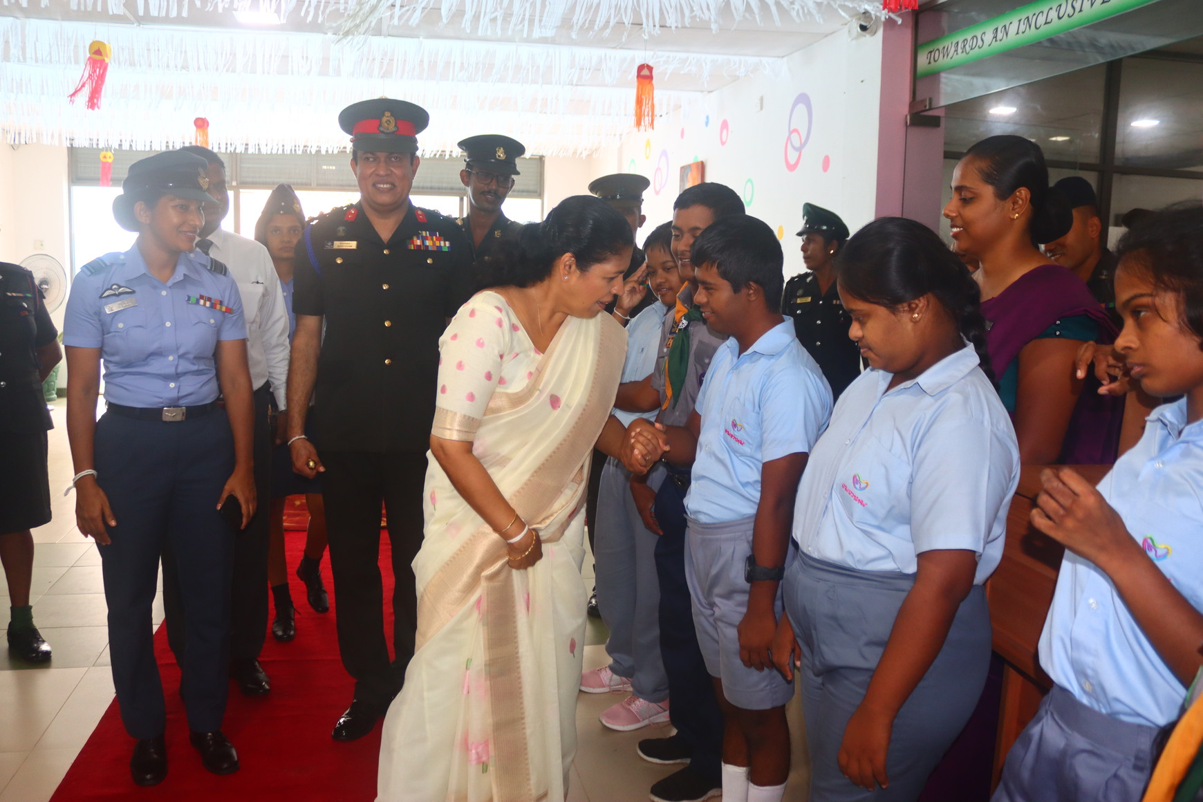 Visit of the Chairperson of Sri Lanka Air Force Seva Vanitha Unit [2024]