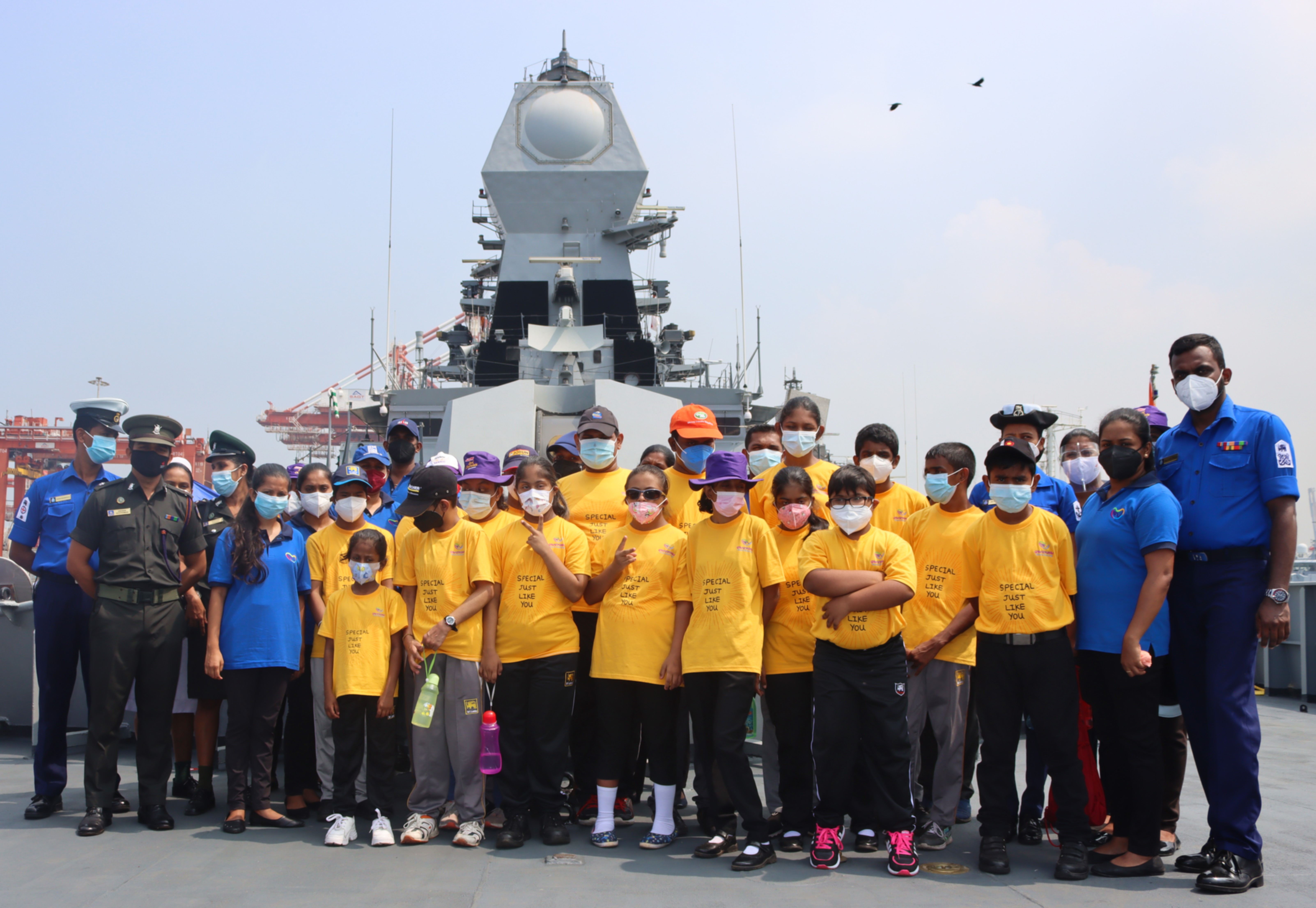 
               Children of SENEHASA Visited an Indian Naval Warship [2022] 
            